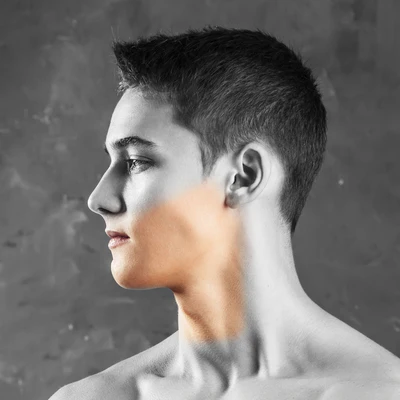 Шея/губа/подбородок/лоб/бакенбарды (Мужчины)